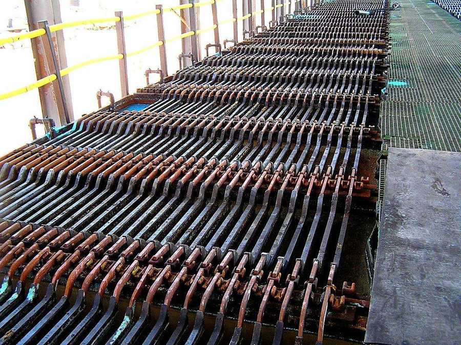 SX/EW Copper Electrowinning Cell House