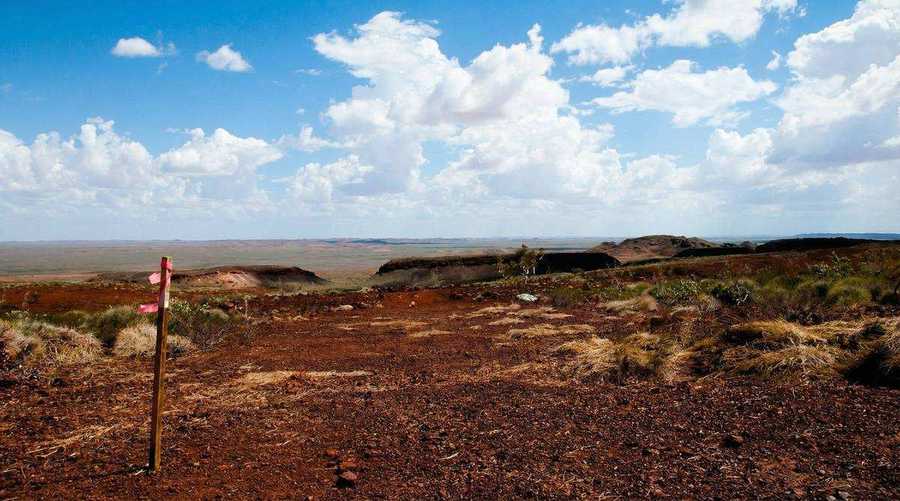 Pegged tenement country, Pilbara