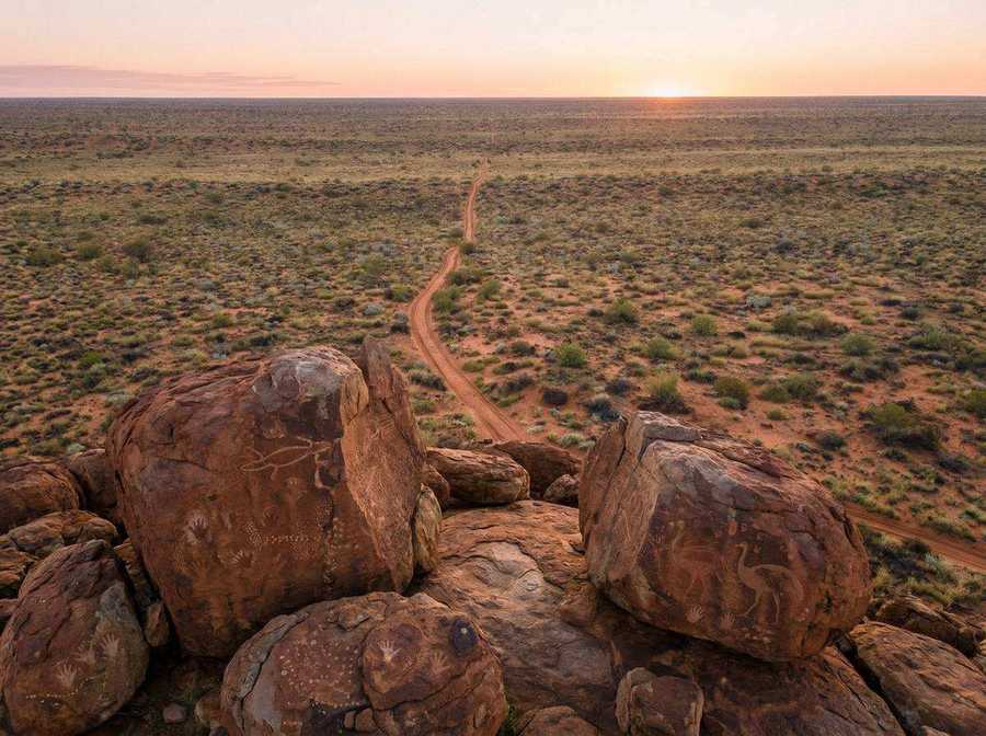 South Australian pastoral landscape — cultural heritage and native title engagement in remote country