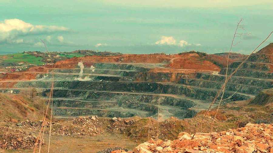 Open cut mining operations